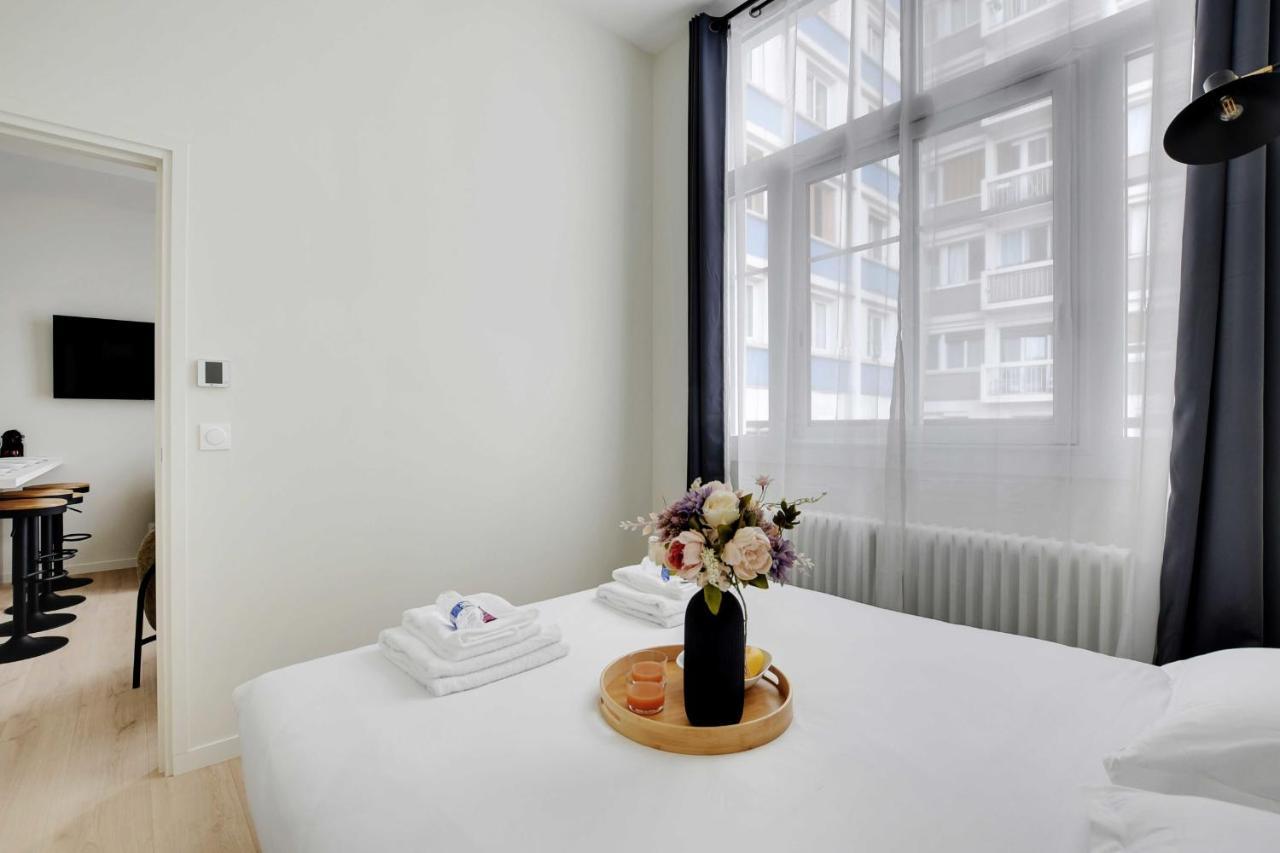 Modern Apartment - 2Br-6P - Eiffel Tower Paris Extérieur photo