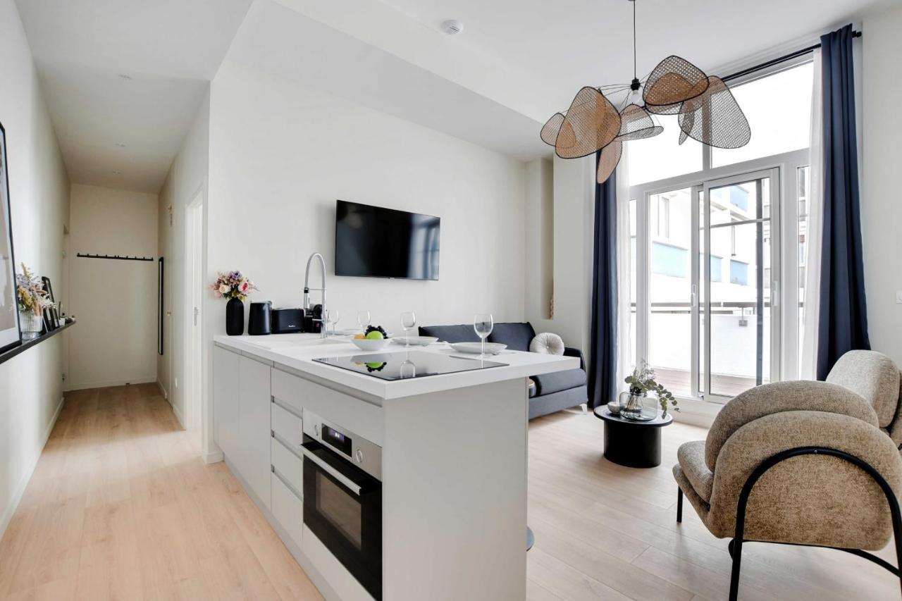 Modern Apartment - 2Br-6P - Eiffel Tower Paris Extérieur photo